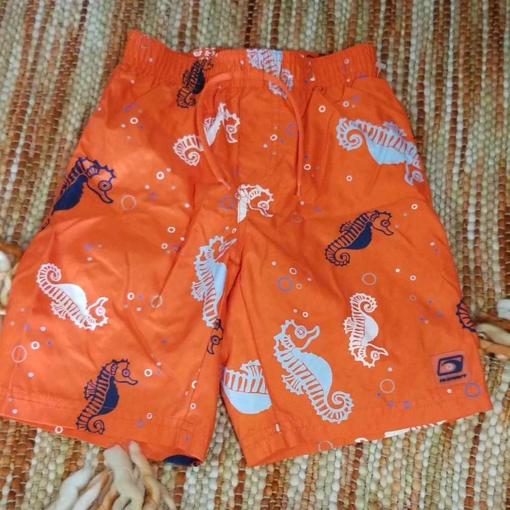Old navy 4t seahorse swim trunks‎